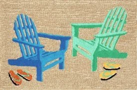 Adirondacks Beach Rug