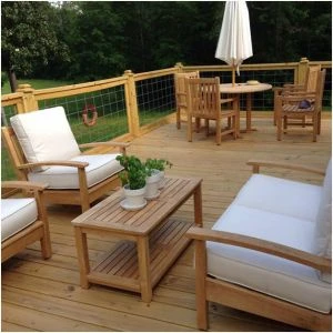 Teak Deep Seating, Dining Set TX - customer photo