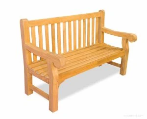 Hyde Park Bench Teak 5 ft | Premium Teak