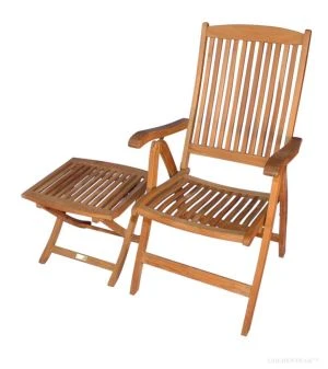 Teak Aspen Reclining Chair