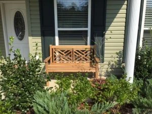 Teak Chippendale Bench 4ft - Goldenteak Customer Photo