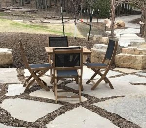 Teak Outdoor Dining Set PHOTO