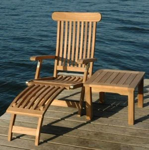 Teak Steamer Chair