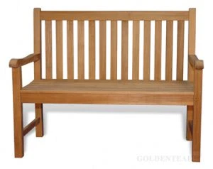 Teak Bench Block Island Garden 4 ft