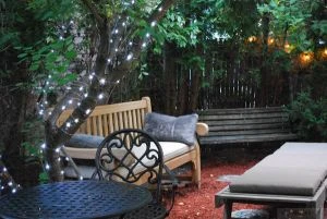 Teak Deep Seating Sofa, Hyde Park Bench and Coffee Table Customer Photo Goldenteak