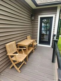 Providence Chairs Sideboard  - Goldenteak Customer Photo