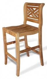 Teak Bar Chair Chippendale