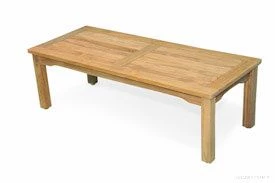 Teak Mission Coffee Table Large