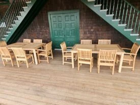 Harvest Dining Set at Tennis Hall Of Fame