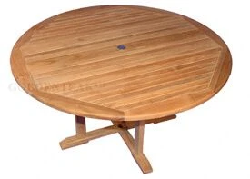 Teak Dining Table Padua Round  60 inch Dia.