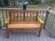 Teak Chippendale Bench 4ft - 76A - customer photo