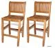 Teak Bar Chair PAIR