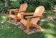 Teak Adirondack Pair SL - Goldenteak Customer Photo