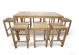 Teak Bar Height Dining Set for 8 - Hyannis Collection