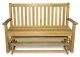 Teak Glider Bench 4.5 ft |  Premium Teak Hampstead Collection