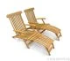 Teak Steamer Chair PAIR - Bermuda Collection