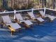 Teak and Sling Sun Lounger Customer Photo