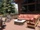 Goldenteak's Teak Deep Seating Sectional around firepit - customer photo