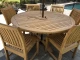 Teak Round Dining Set for 8 Customer Photo Goldenteak